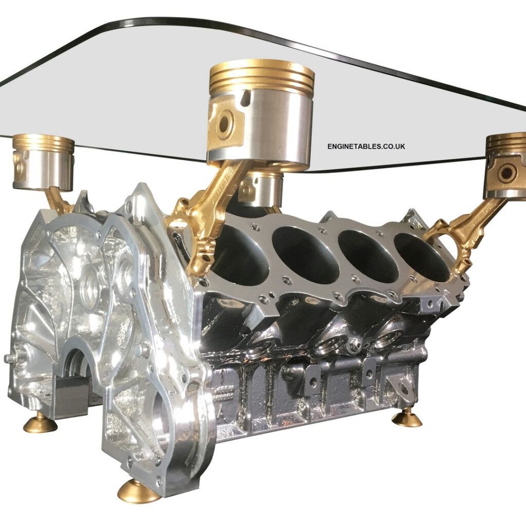 V8 Chrome and Gold - Engine Tables